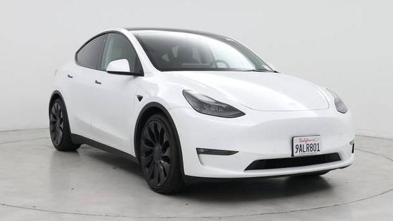 TESLA MODEL Y 2022 7SAYGDEF5NF391838 image